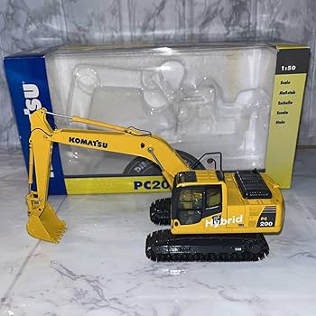 専用　本体極美品 コマツ 1/50 エクスカベーター ショベル パワーショベル Amazon.co.jp: レア KOMATSU コマツ 1:50 スケール PC200-8